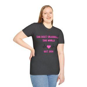 Camiseta mejor abuela del mundo desde 2026