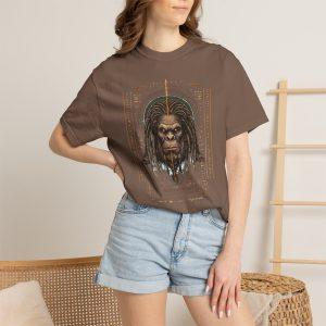 Graphic T-Shirt — Mystic Ape Illustration with Tribal Sigils