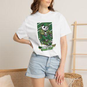 Panda Gamer T-Shirt — “Wanna Play?” Retro Arcade Gaming Tee