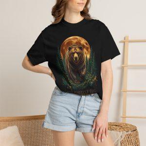 Grizzly King Wild Frontier Bear T-Shirt