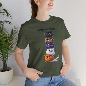 Kitten Cozy Stack T-Shirt